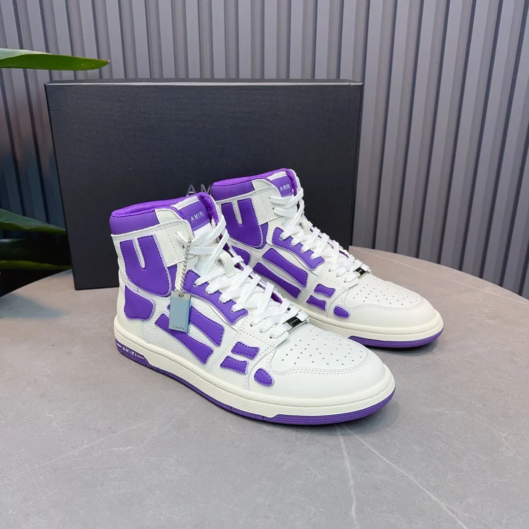 Men's shoes💰620💰 AMIRI AMIRI trendy brand hot sale🔥 Available all year round✅Couples💑 Official website synchronization Imported fabrics 1⃣️ratio 1⃣️Re-engraved, original factory special original sole, 35-45 (38.45. Non-refundable)